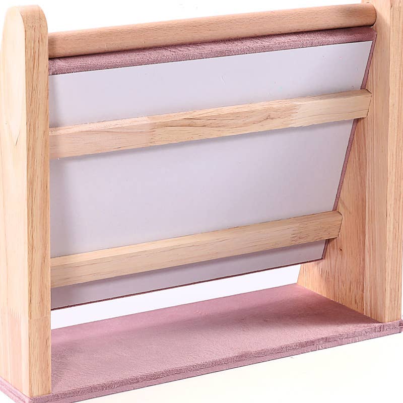 Zakka – Suporte de joias e exposição por atacado – Organizador e Expositor de Joias em Madeira Maciça para Anéis e Brincos10