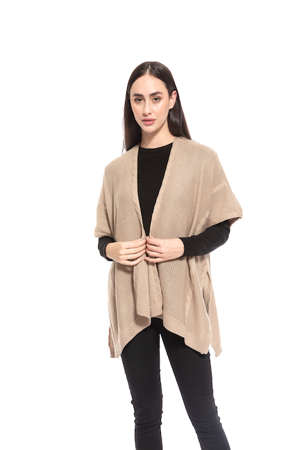Pretty Persuasions - Wholesale Cape - Women's - CP23061 Manchester Ruana Wrap1