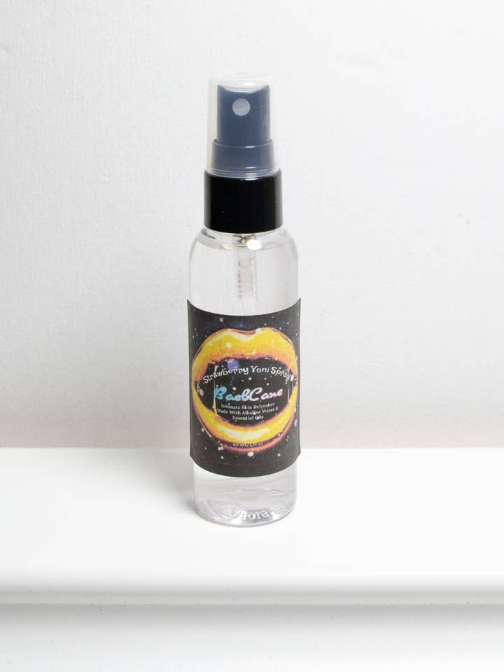 Strawberry Yoni Spray for wholesale by Coochie Cane