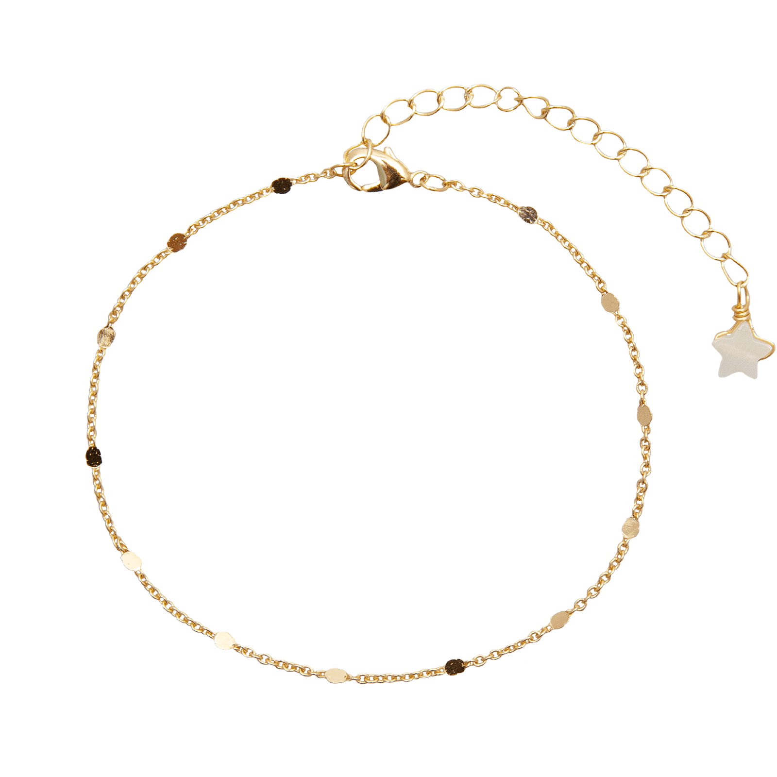 Lotus and Luna - Wholesale Anklet - Circles in the Sand Anklet (Gold)5