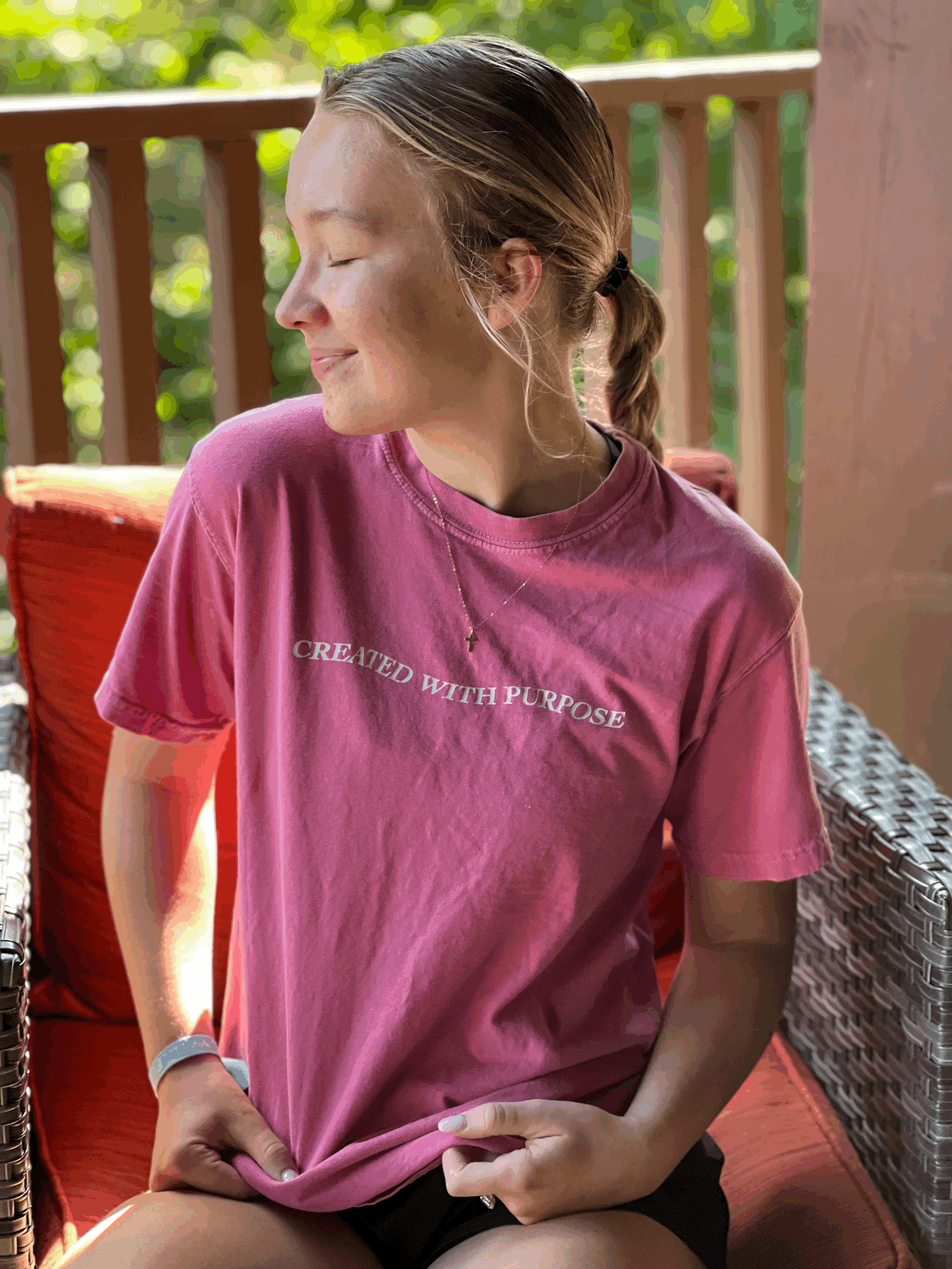 Created With Purpose Co. - Wholesale Screen Printed T-Shirt - Women's - CREATED WITH PURPOSE TEE27