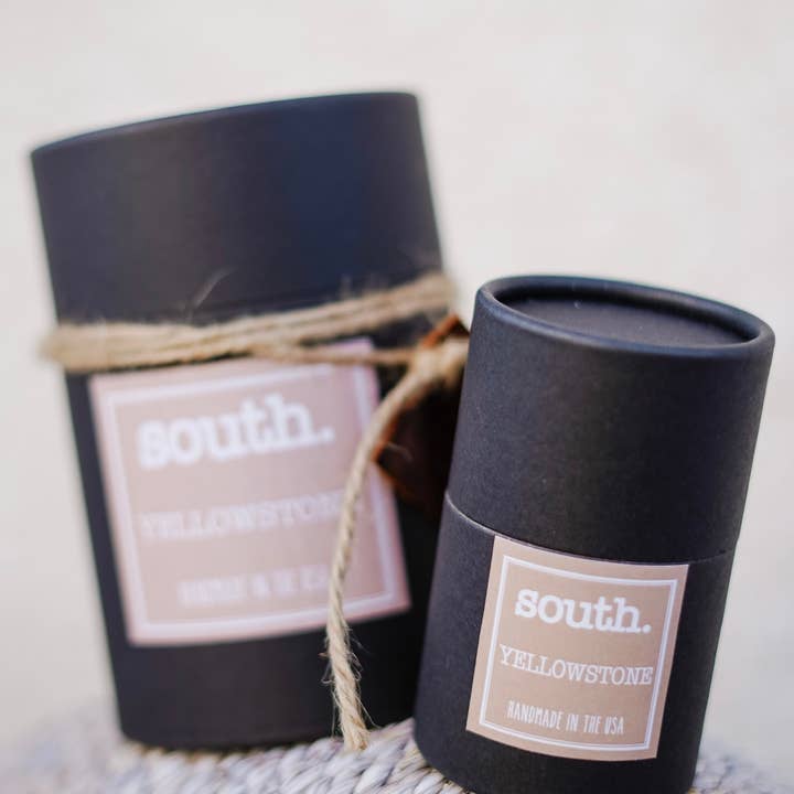 The South Candle - Wholesale Jar/Filled Candle - Yellowstone