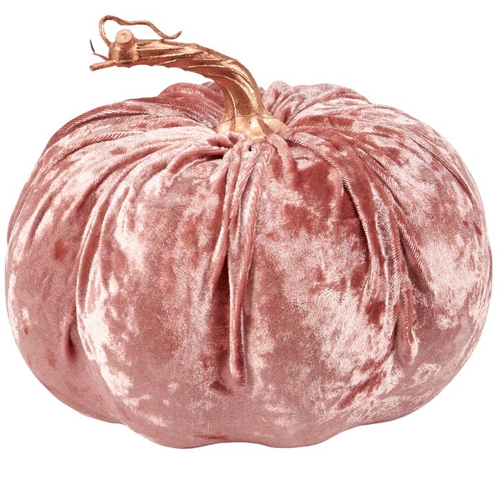 Blush Velvet Pumpkin for wholesale by Primitives by Kathy