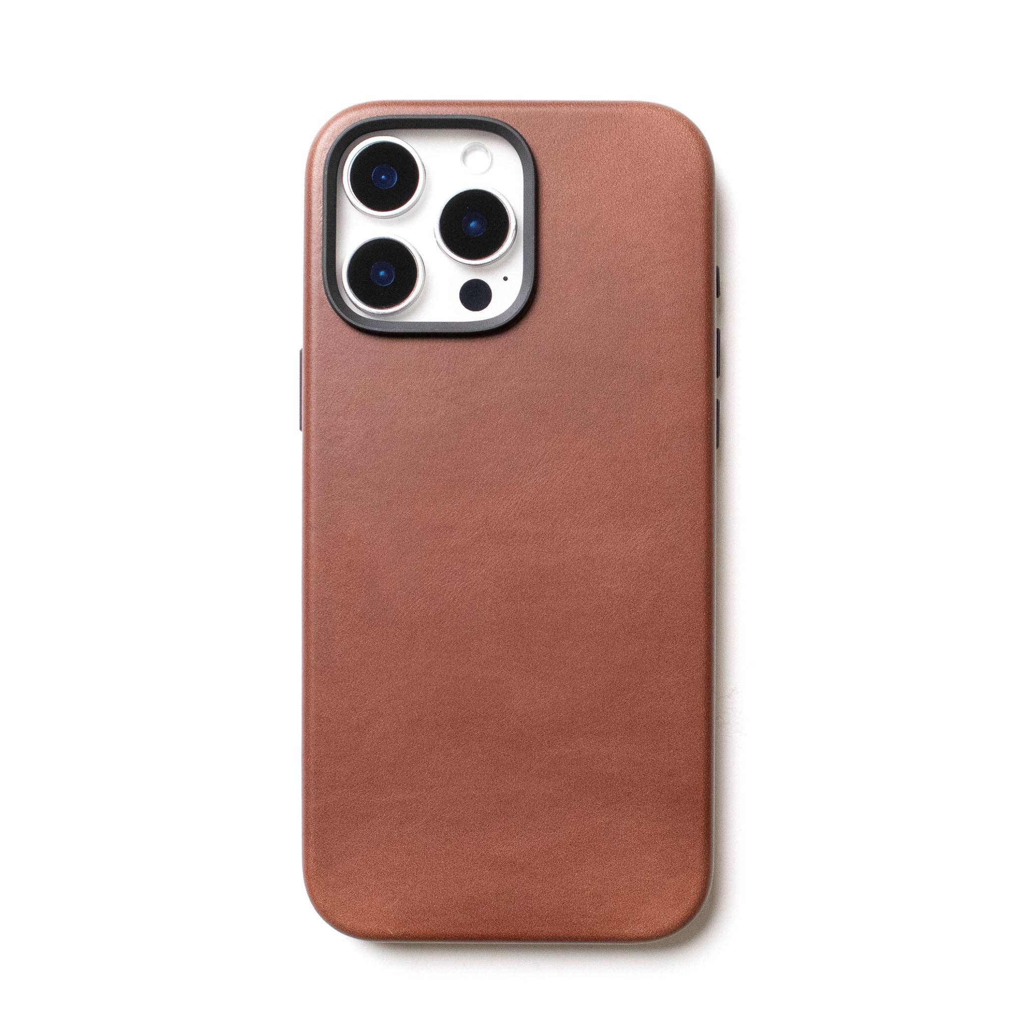 Andar - Wholesale Phone Case - Unisex - The Aspen Full Grain Leather iPhone Phone Case with MagSafe241