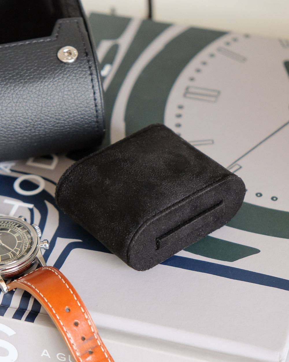 Maison Scarlett - Wholesale Jewelry Box/Organizer - James 1-slot PU leather watch box2