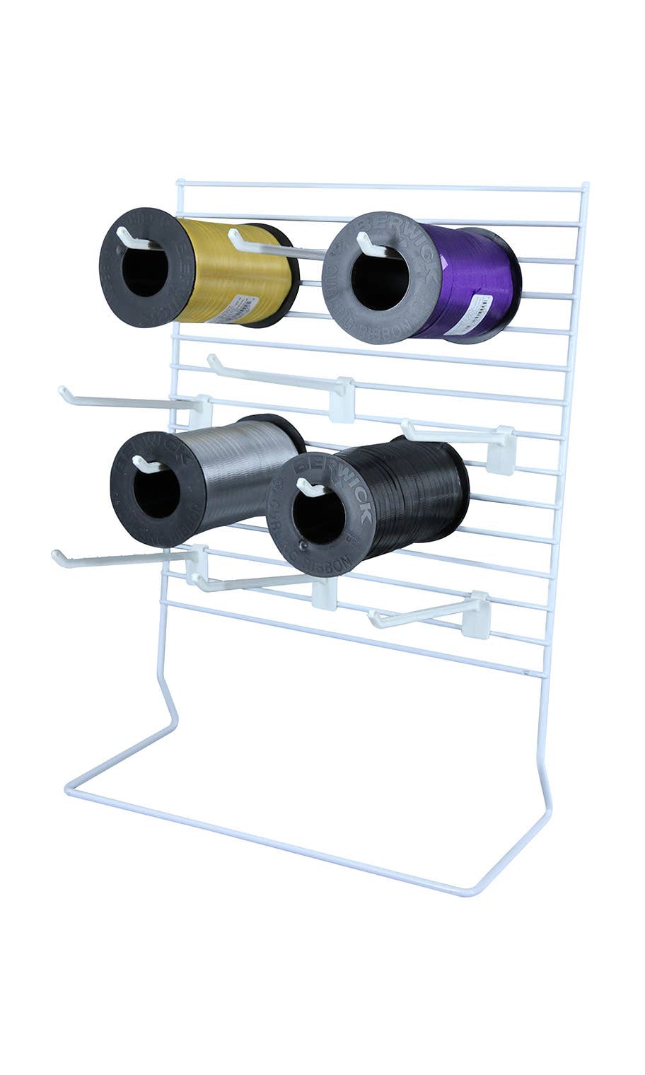 Store Supply Warehouse - Wholesale Retailer Display - Accessories - Curling Ribbon Dispenser With 12 Hooks 0
