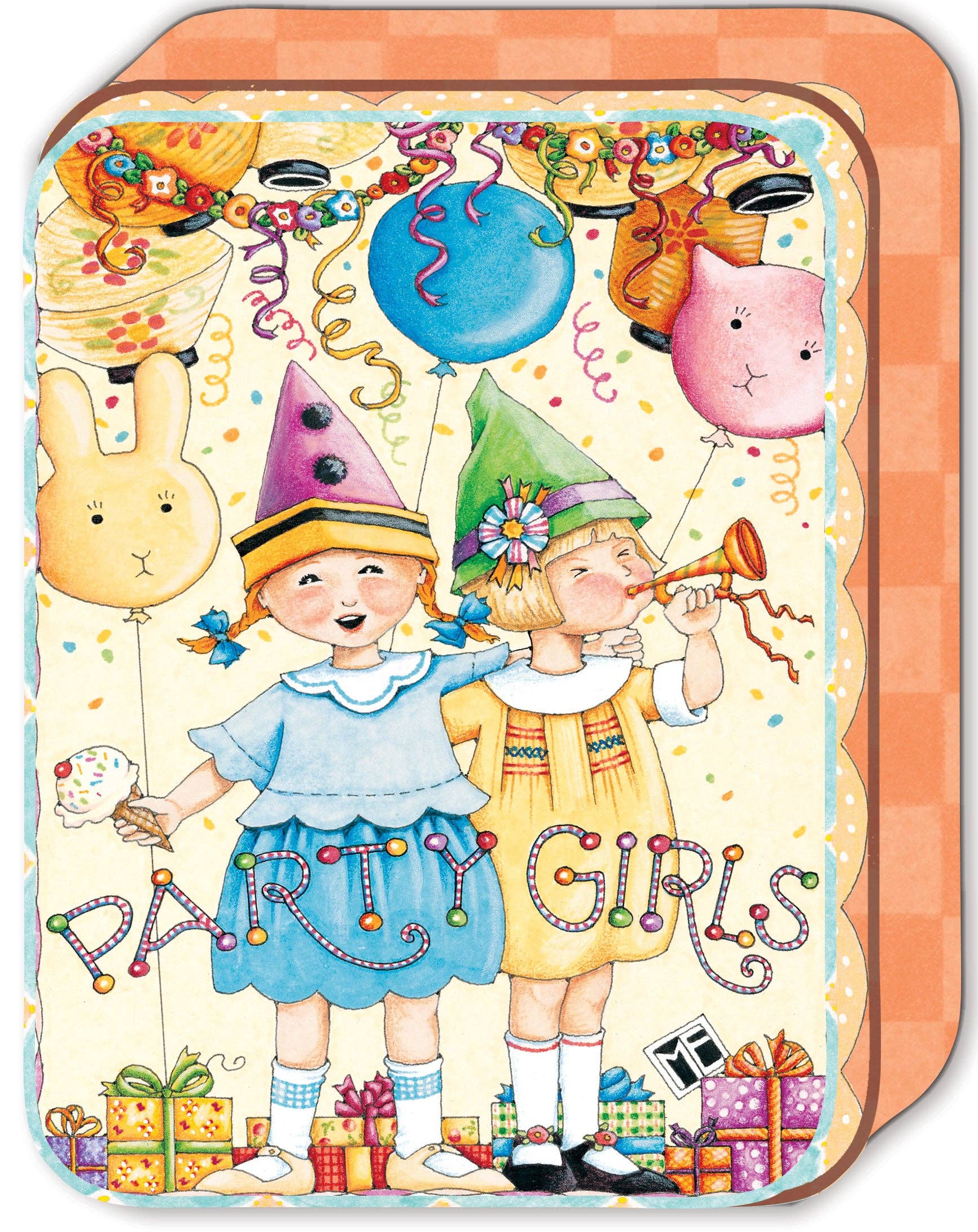 Violette Stickers - Vendita all'ingrosso Adesivo - TIN06 Mary Engelbreit Ragazze Festa Quotidiana Latta2