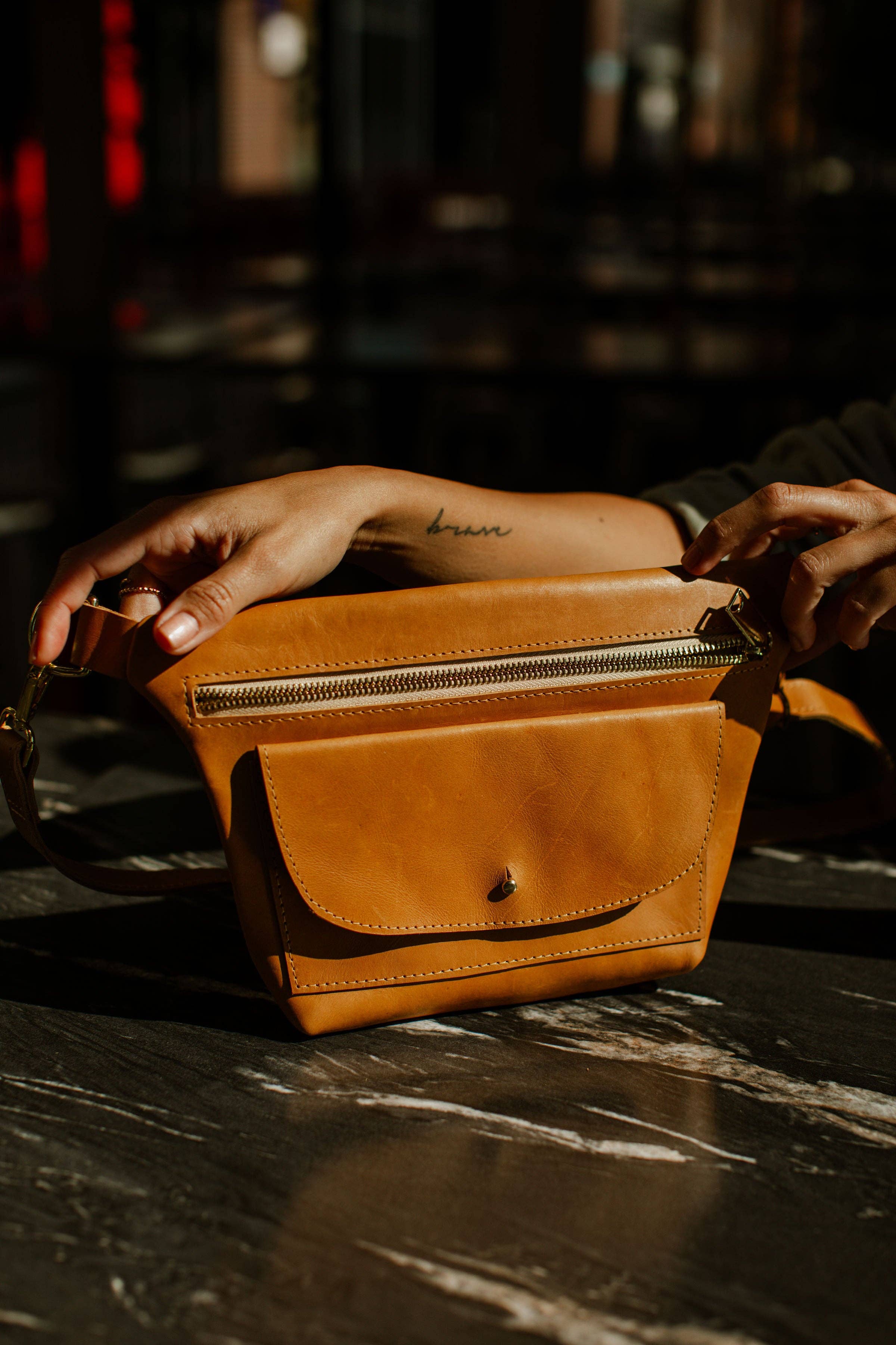 ETHICGOODS - Wholesale Belt Bag - Women's - Ethic Leather Belt Bag7