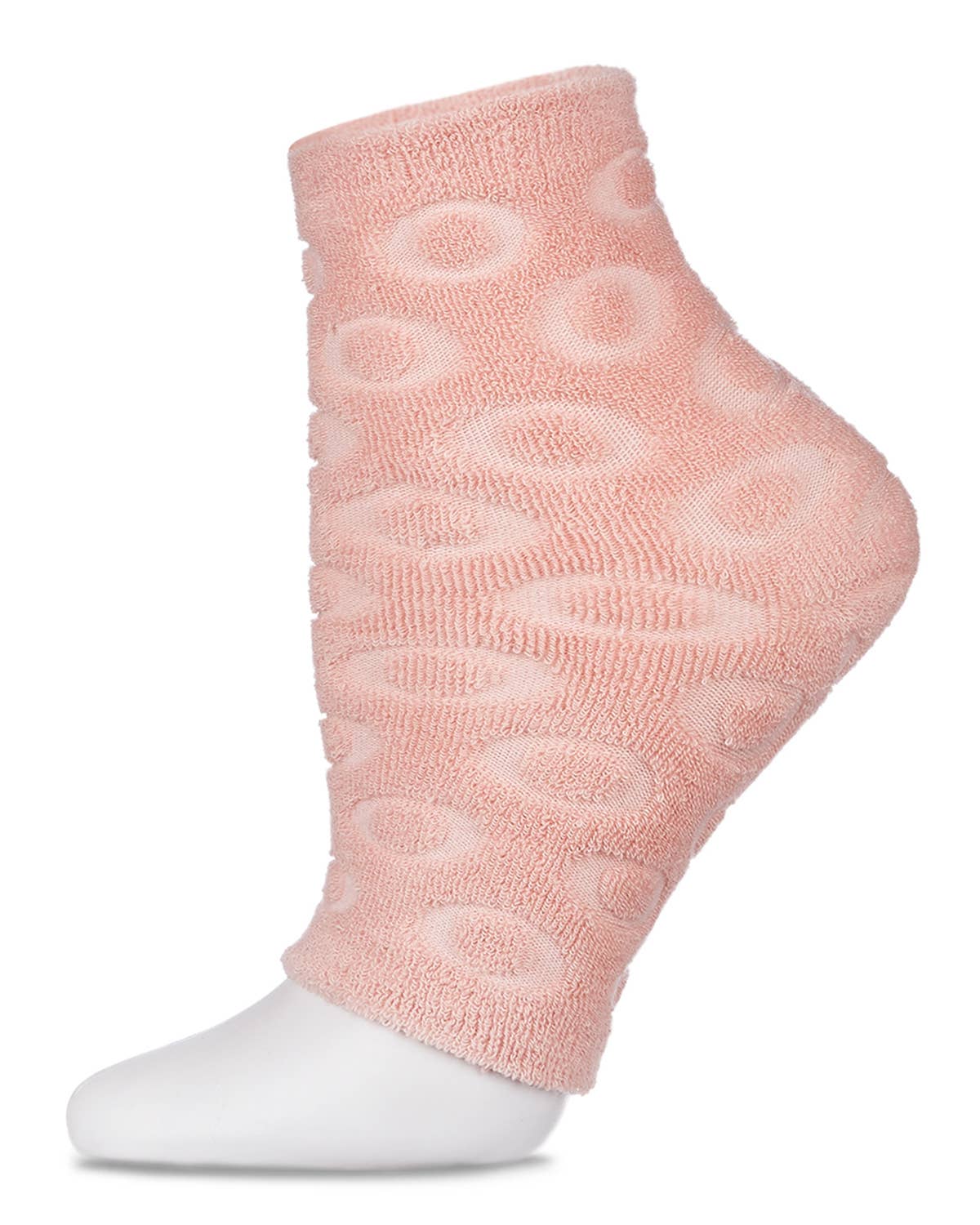 Infinity Classics International Inc. - Wholesale Socks - Women's - MeMoi Dots Gel Lined Mint Scent Pedicure Sock2