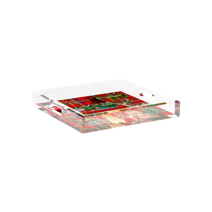 Nicolette Mayer Collection - Wholesale Decorative Tray - Ultimate Christmas Acrylic Square Decorative Tray27