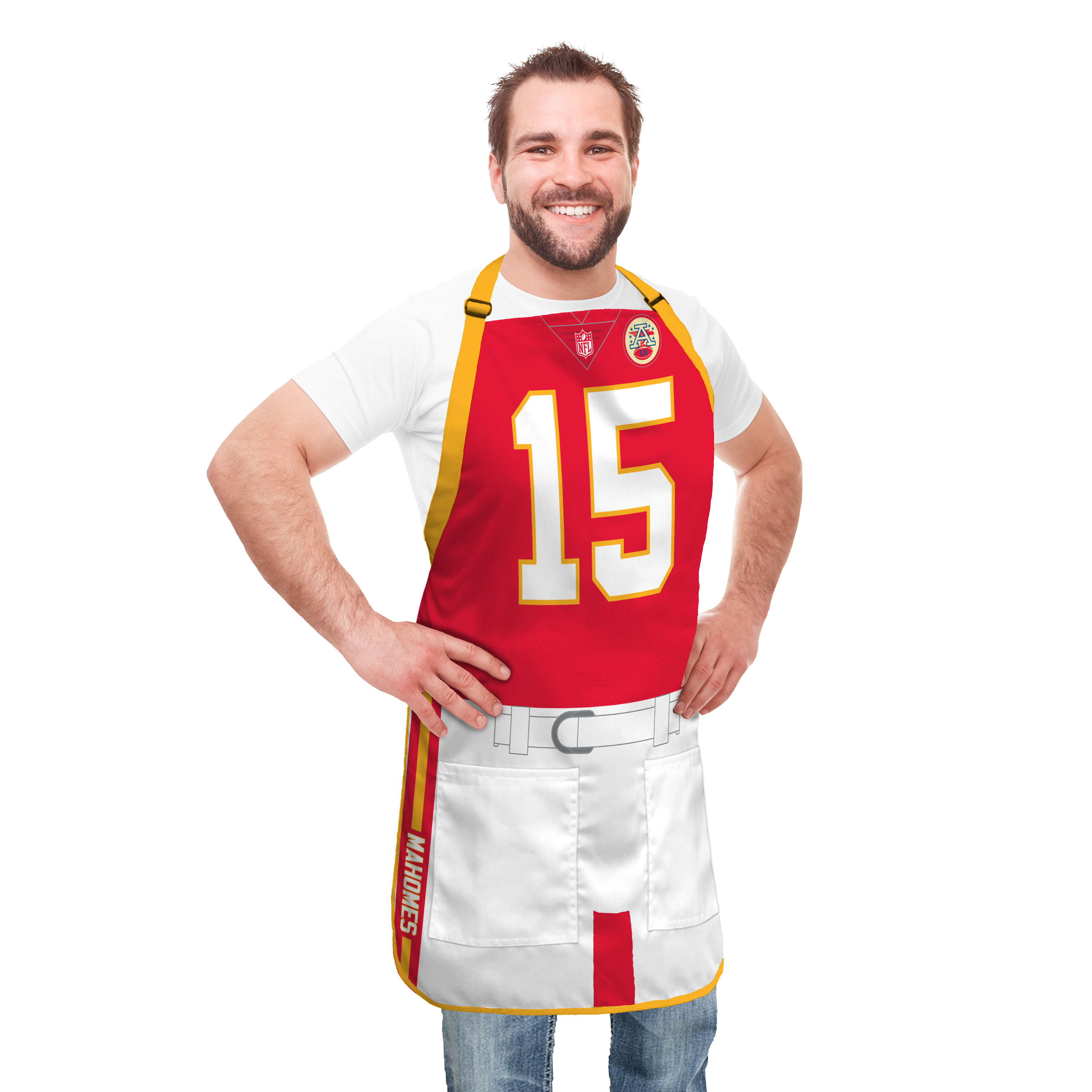 Party Animal, Inc. - Wholesale Apron - Kansas City Chiefs NFL Jersey Apron - Patrick Mahomes2