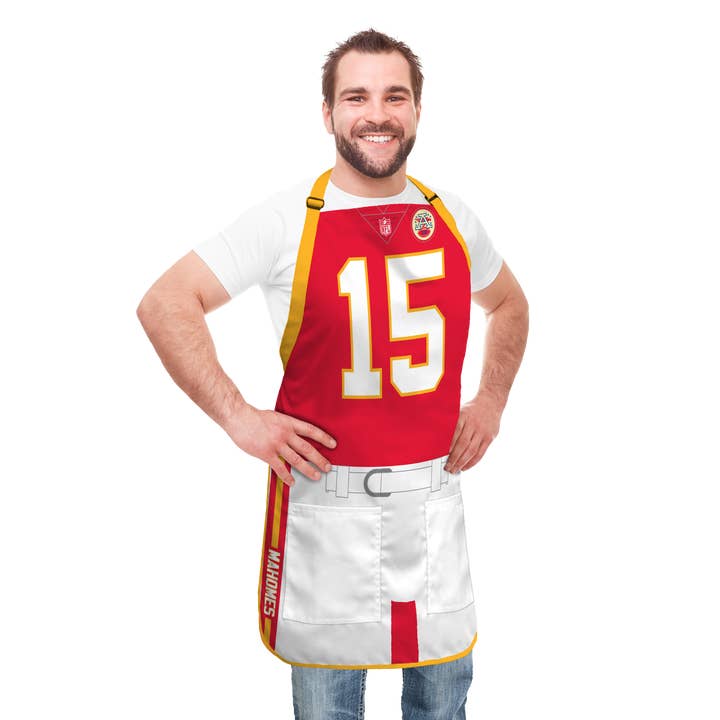 Party Animal, Inc. - Wholesale Apron - Kansas City Chiefs NFL Jersey Apron - Patrick Mahomes2