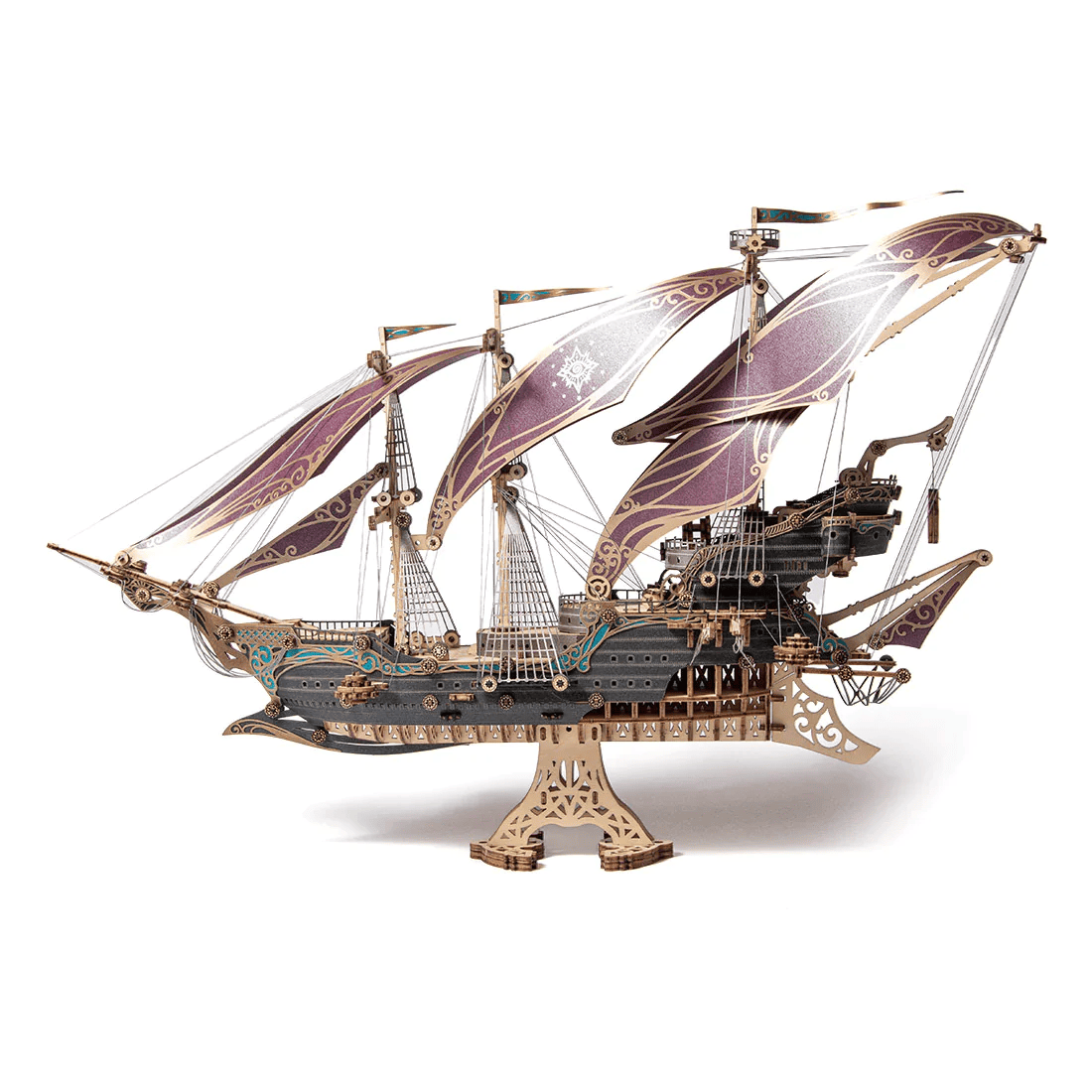 VCL CORP - Wholesale DIY Craft Kit - Future Corsair Ship - Purple - HOWCAT1