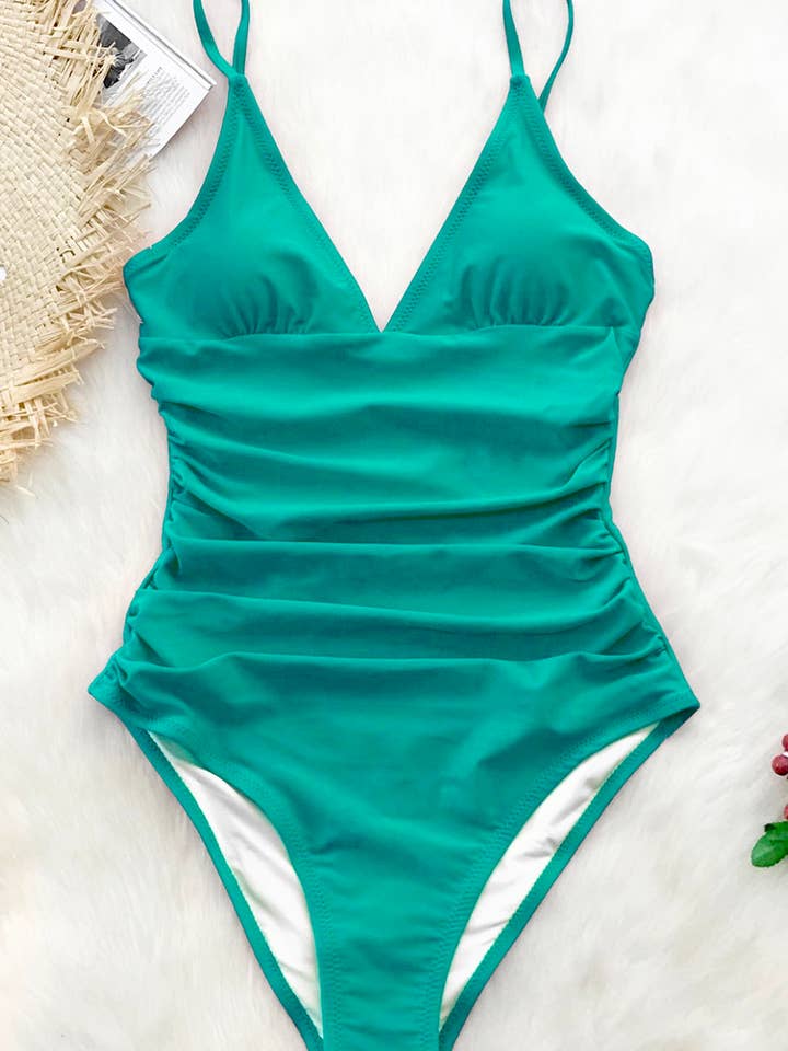 One Piece Baddräkt - Ljusgrön för wholesale av Cupshe