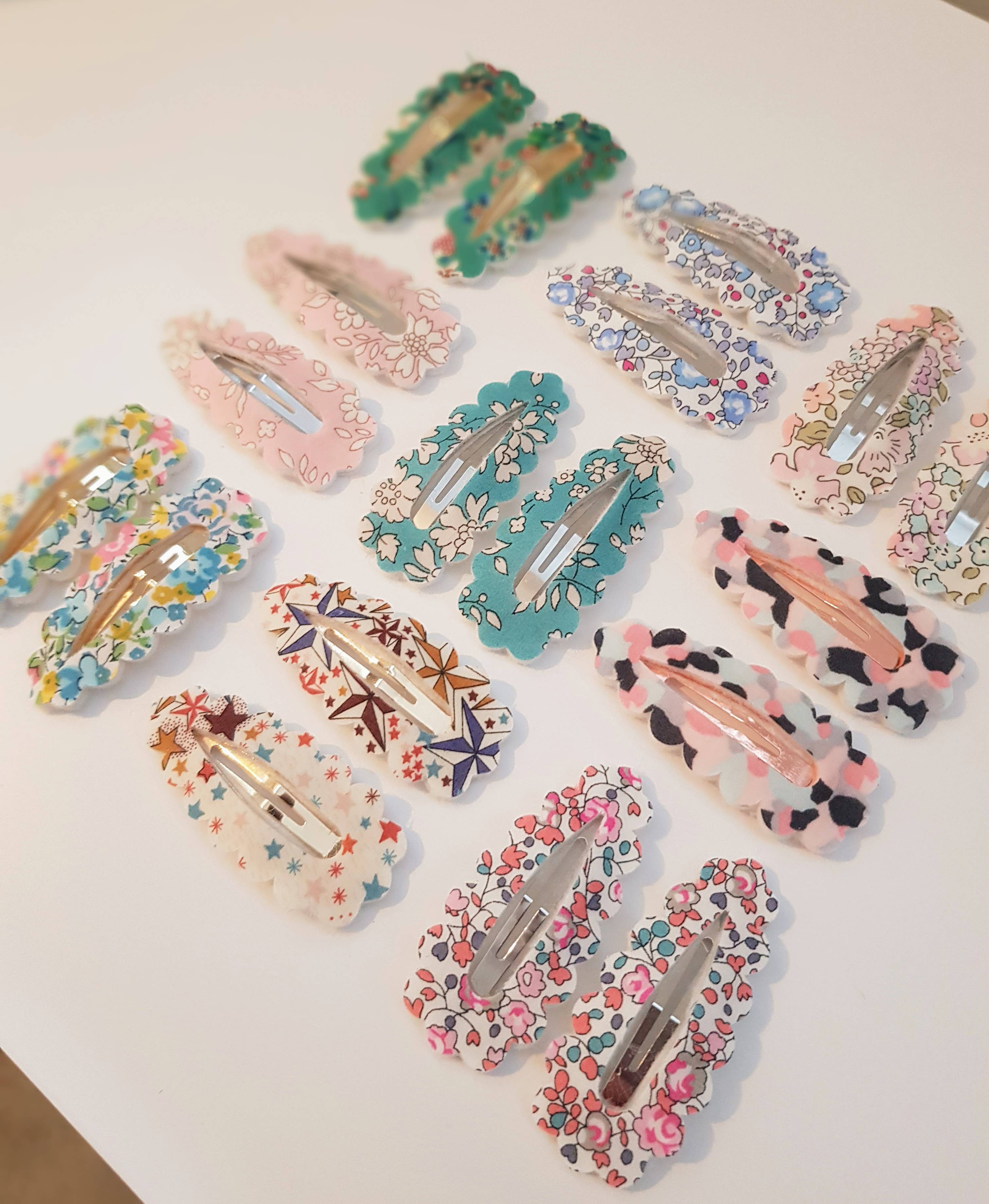 The Blossom Tree House - Wholesale Hair Clip - Kids - Liberty of London fabric hair clips3