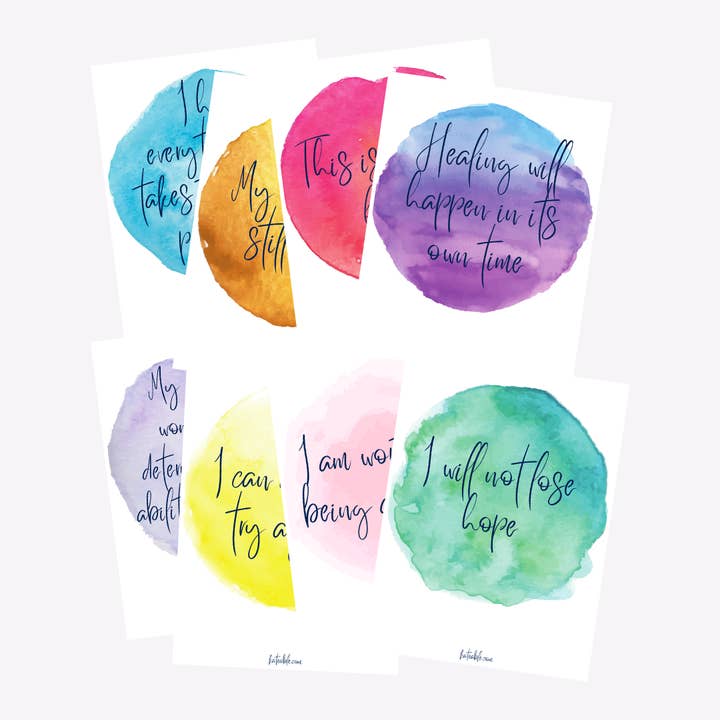 Miscarriage Affirmation Cards for wholesale by Kateable