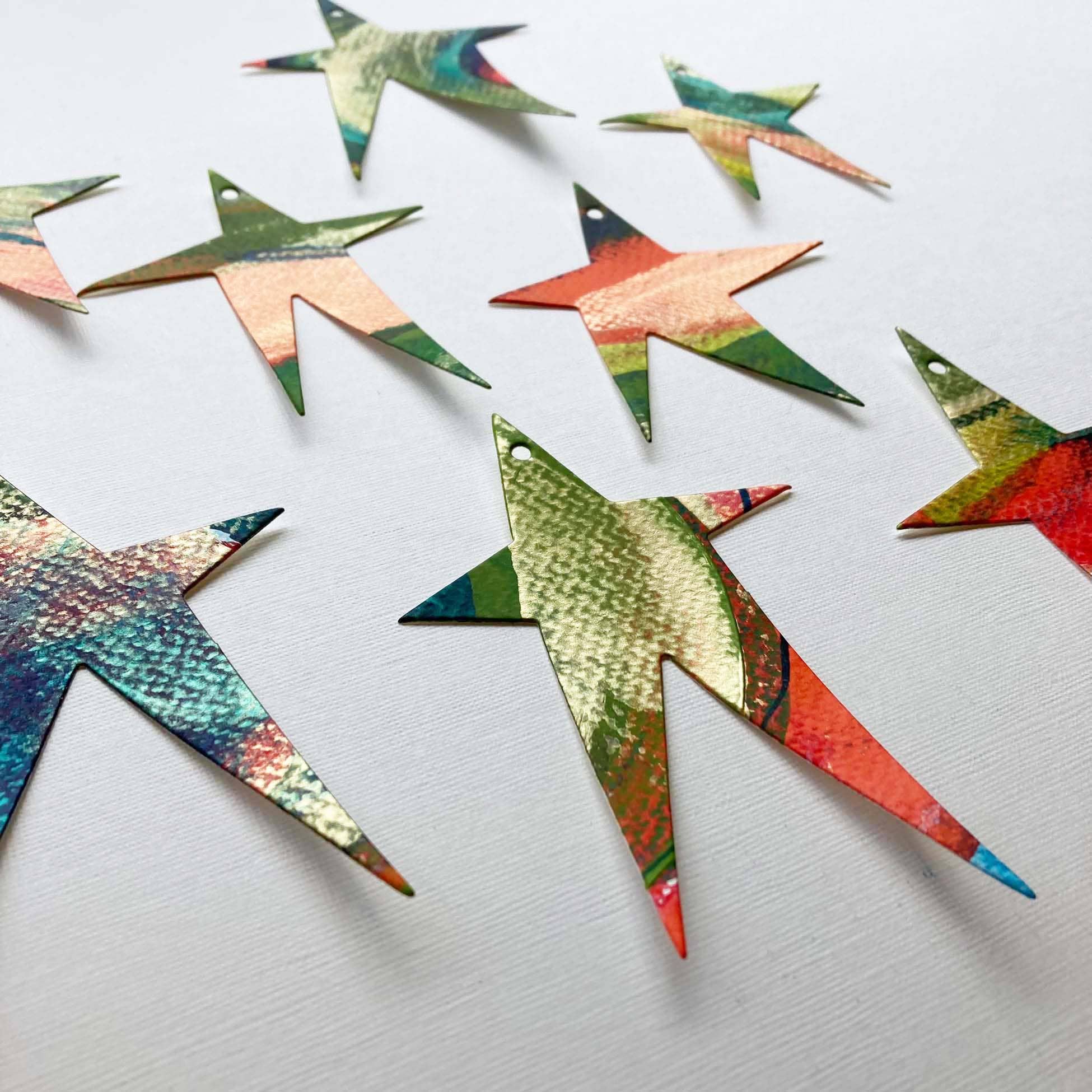 Mirthos Paper - Wholesale Ornament - Lucky Stars - Christmas Gift Tag, Ornament, Garland2