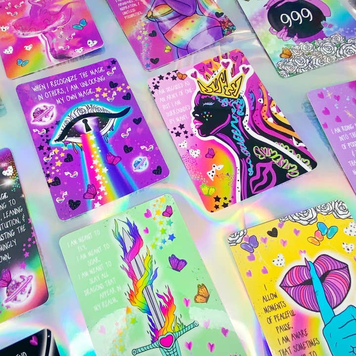 Timmery - Wholesale Tarot Cards - Manifesting Your Magic - 52 Card Affirmation Deck4