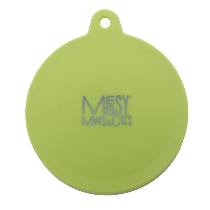Couvercle universel en silicone pour boîtes de nourriture pour chats et chiens, convient de 2,5" à 3,3" pour la vente par Messy Mutts-US