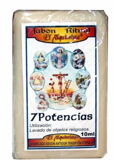 El Alquimista - Wholesale Bar Soap - SOAP 7 POWERS or 7 Powers, handmade, 100g.0
