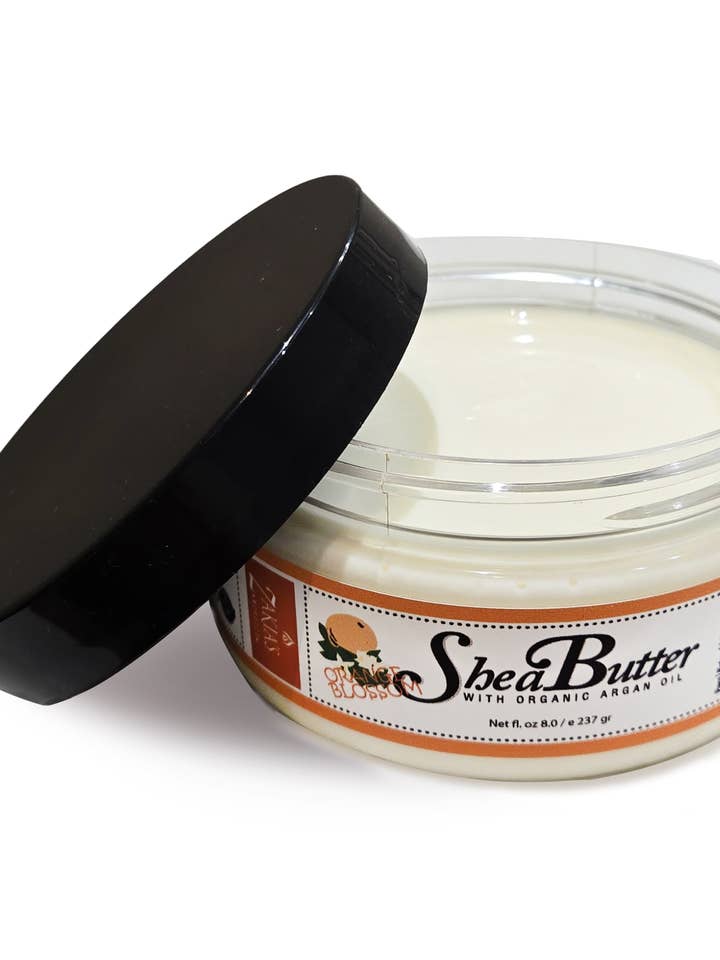 Organic Shea & Argan Oil Butter - Fleur d'Oranger for wholesale by Zakia's Morocco