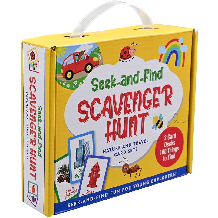 Peter Pauper Press - Wholesale Card Game - Seek-and-Find Scavenger Hunt Card Pack