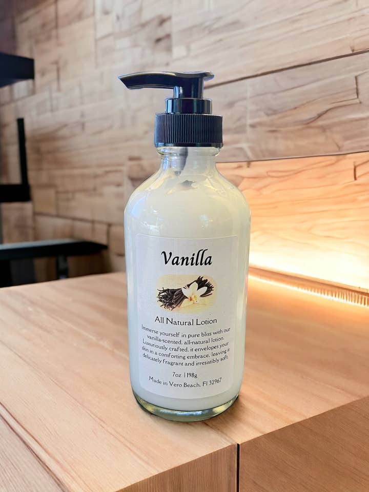 Vanilla Lotion for wholesale by Expression Soap & Candle Company