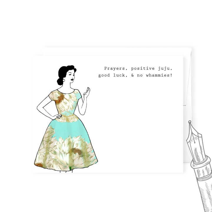 Good Luck - Greeting Card for wholesale by Dry Wit Goods