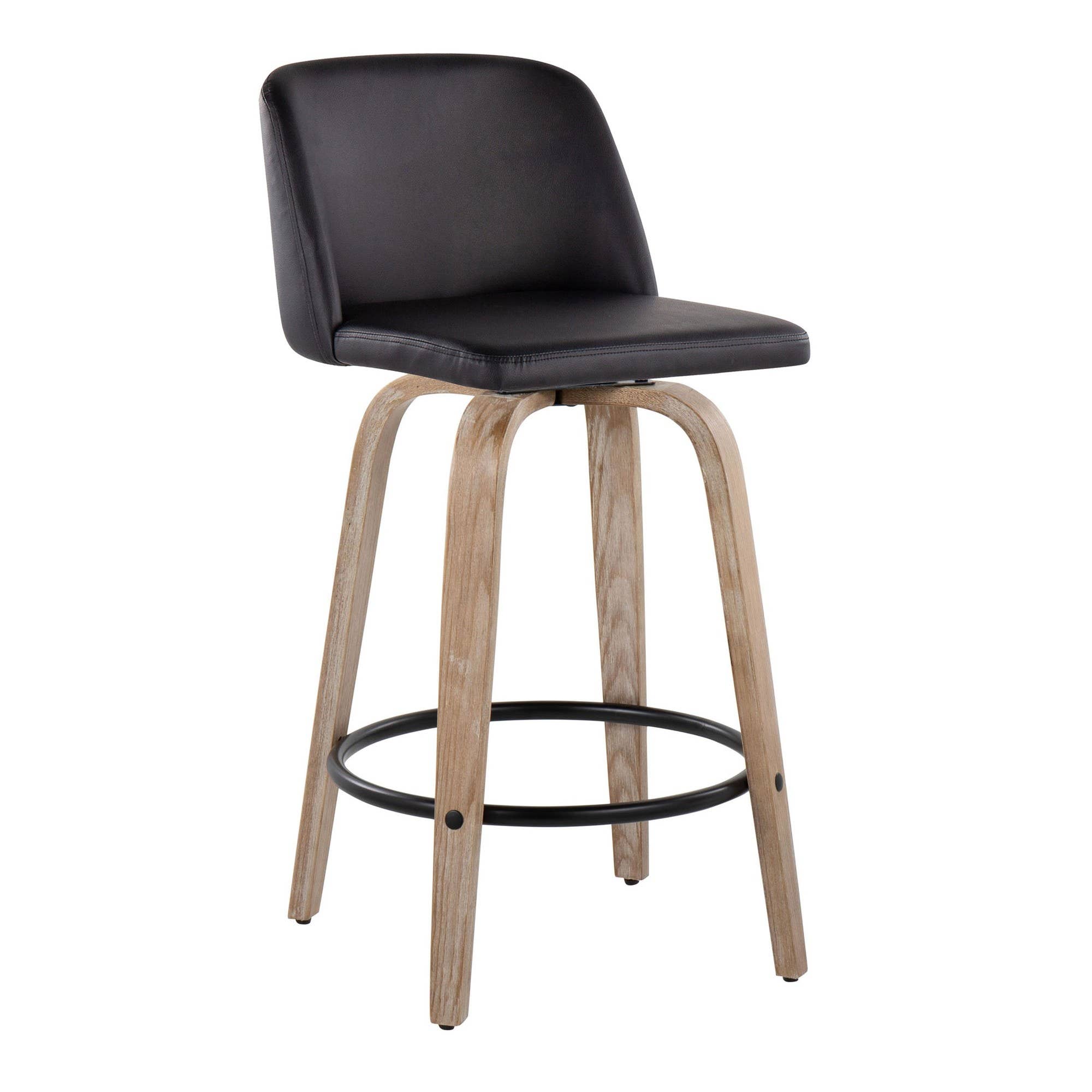 LumiSource and Grandview Gallery - Wholesale Stool - Toriano 26" Fixed Height Counter Stool Q - Set of 2122