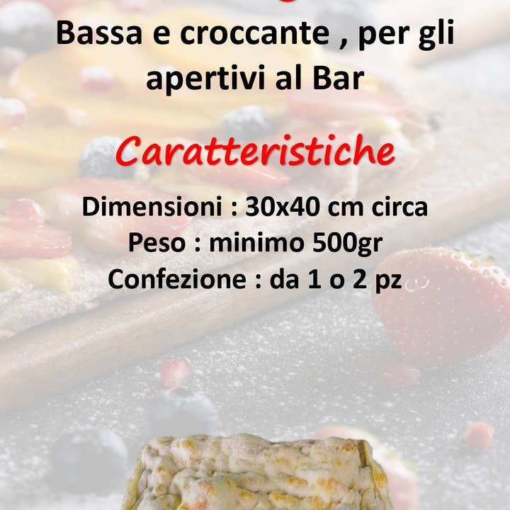 Mr. Pinsata – Preparado de pão por atacado – Bandeja de cozimento Mr. S