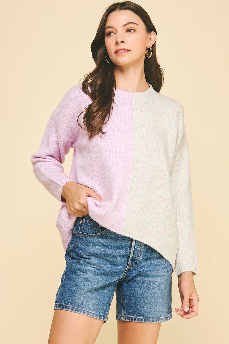 PINCH - Wholesale Pullover-trui - Dames - COLORBLOCK TRUI - 3276WS13