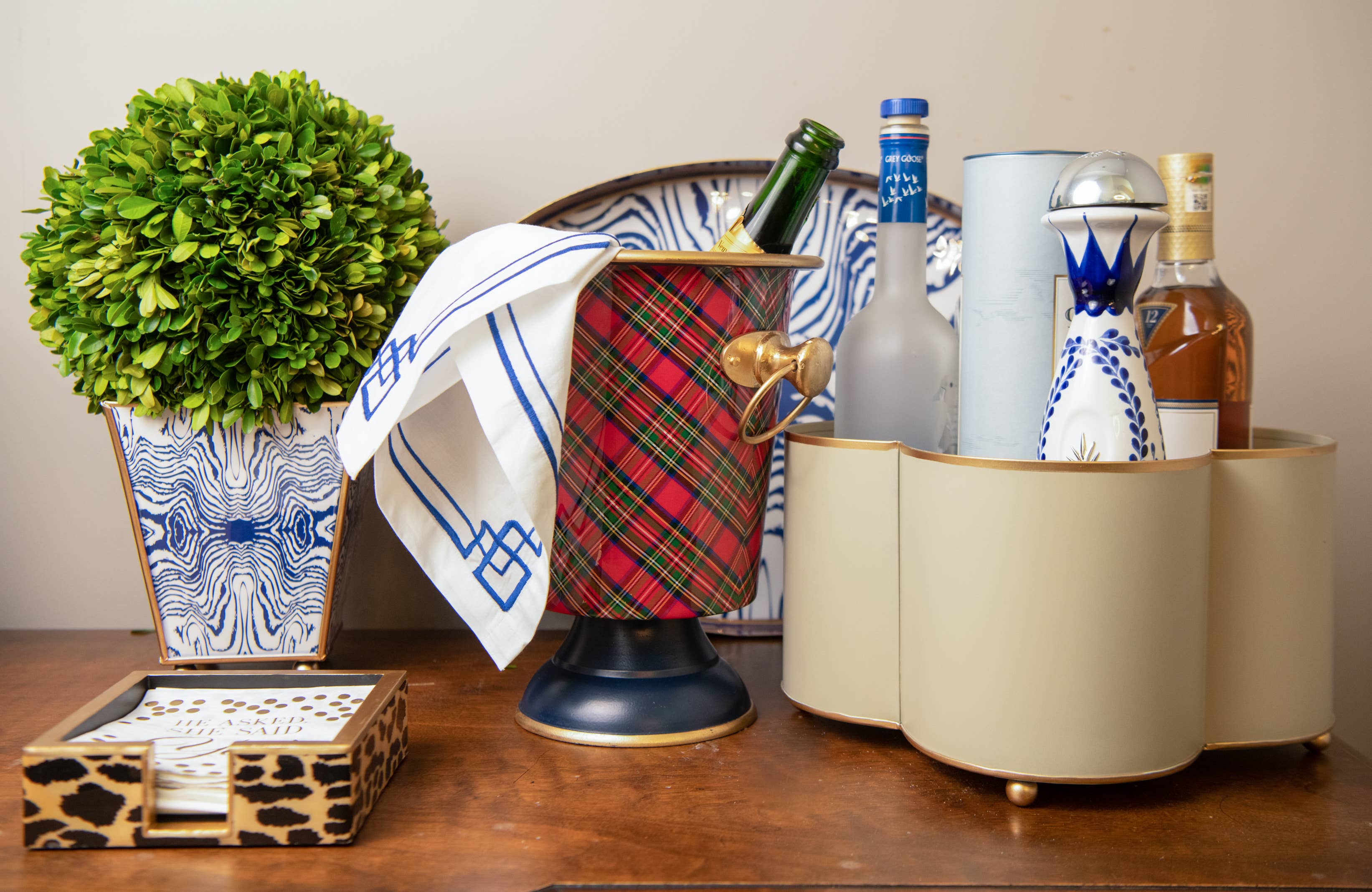 Jaye's Studio - Wholesale Plant Pot - Mattie Quatrefoil Cachepot Planter23