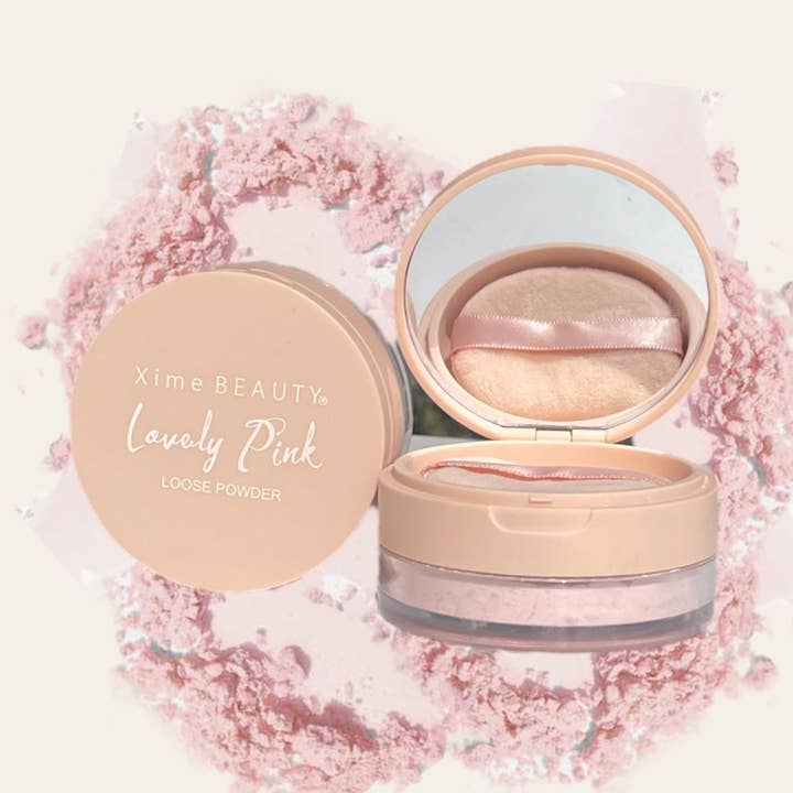 Lovely Pink Loose Powder for wholesale by XIME BEAUTY