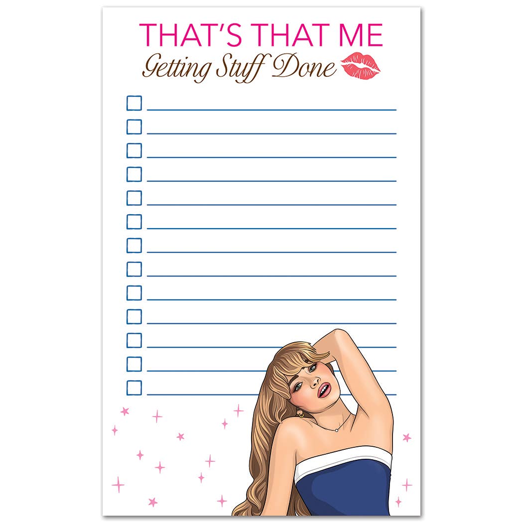 THE FOUND – wholesale Notepad – Notepad: Getting Stuff Done Singer Stationery1