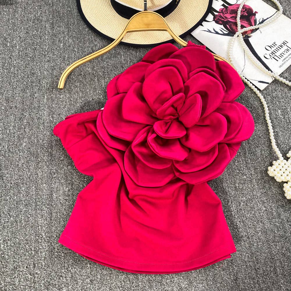 KK Bloom – Engroshandel Bluse - Dame – Floral Tube Top4