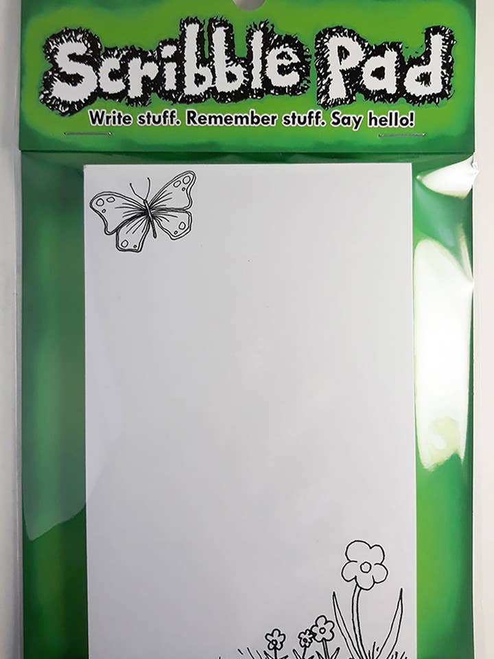 Butterfly ScribblePad for wholesale by Skribbers