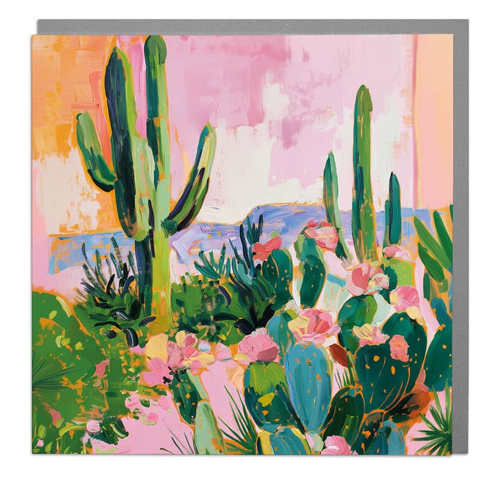 Texan Landscape Card by Lola Design for wholesale by Lola Design Ltd