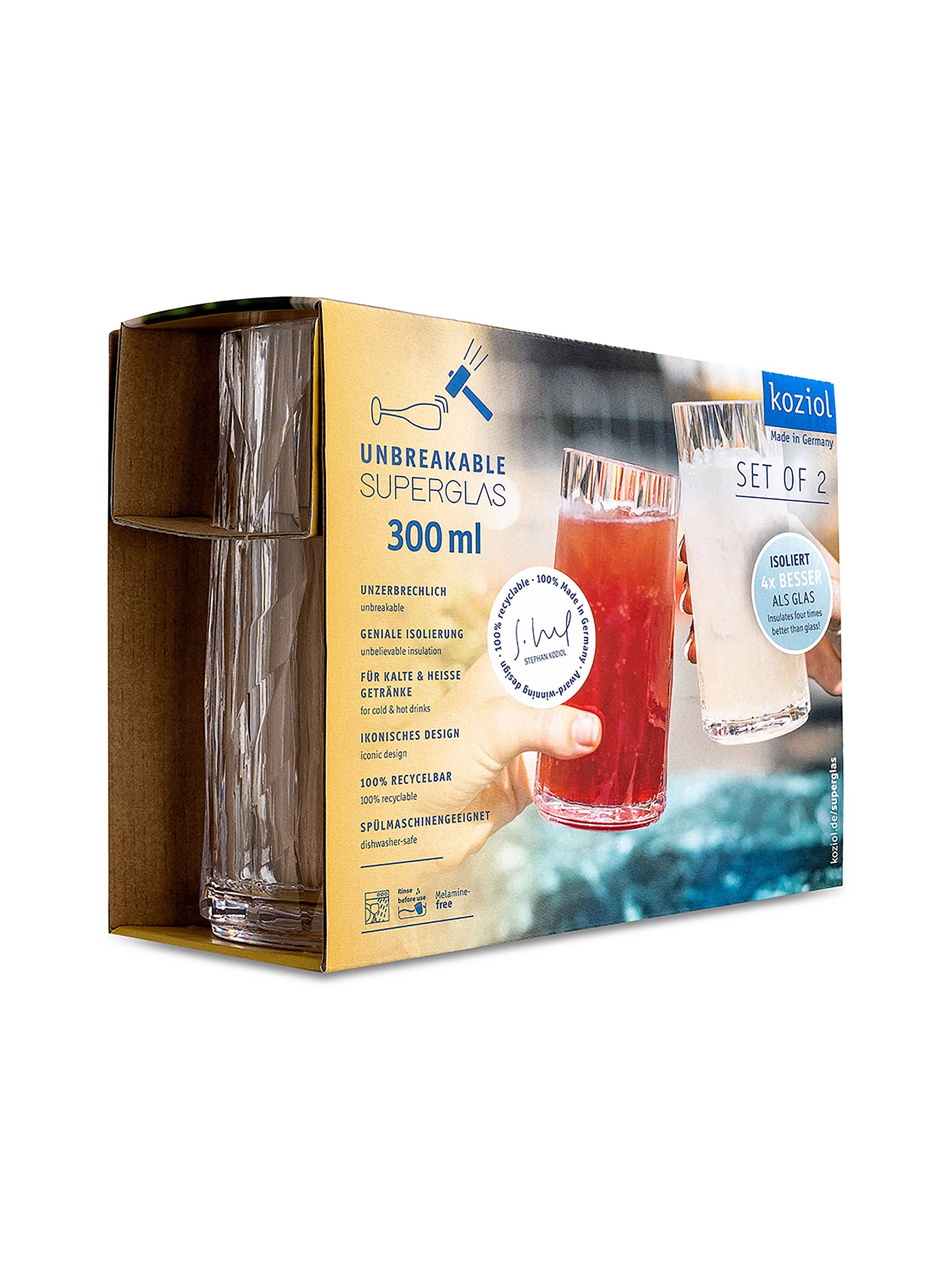 Crystal Clear Long drink 2-piece set SUPERGLAS CLUB No. 8 for wholesale on Faire2