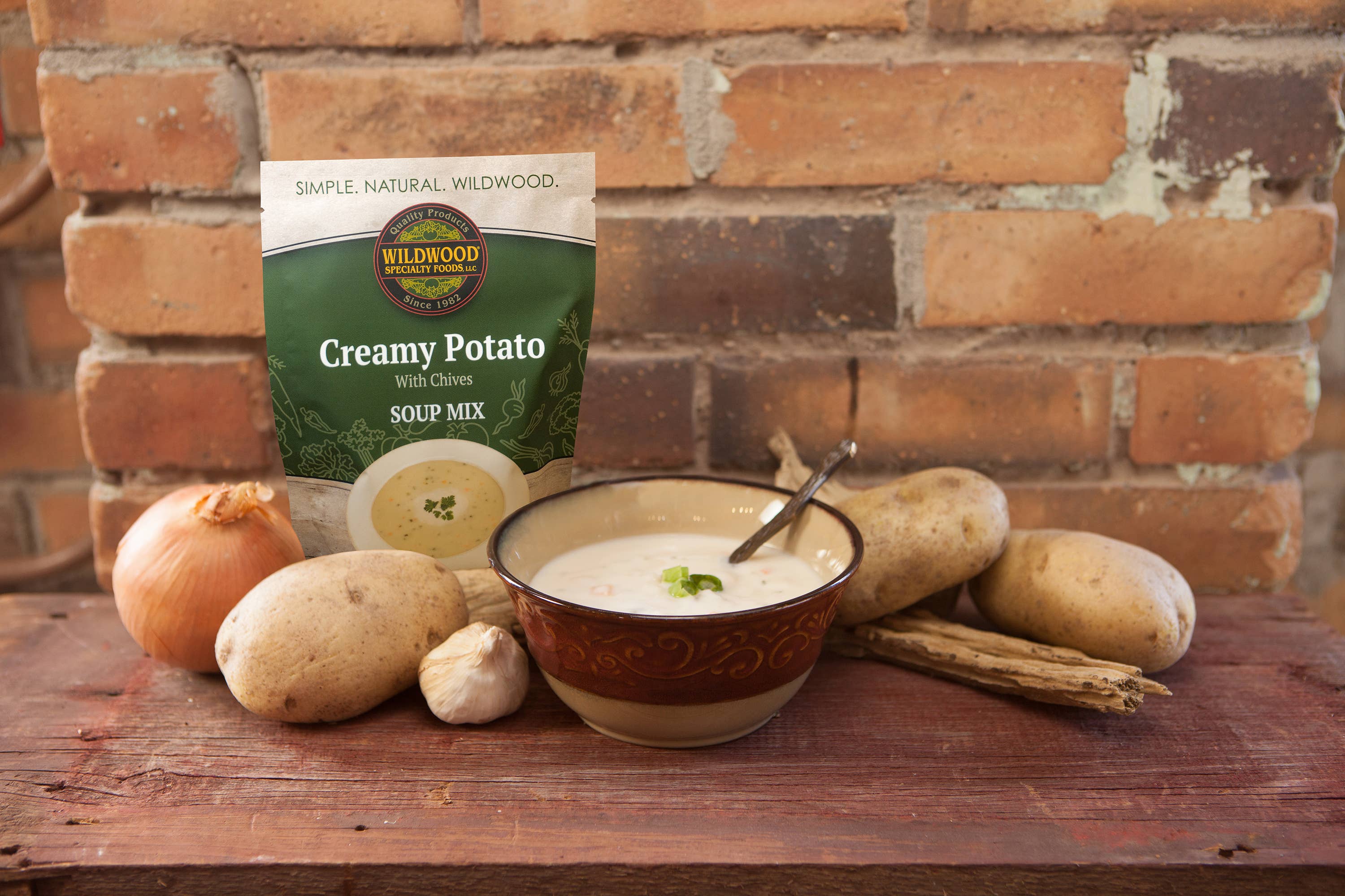 Wildwood Specialty Foods - Vente Soupes - Mélange pour soupe crémeuse de pommes de terre et ciboulette2