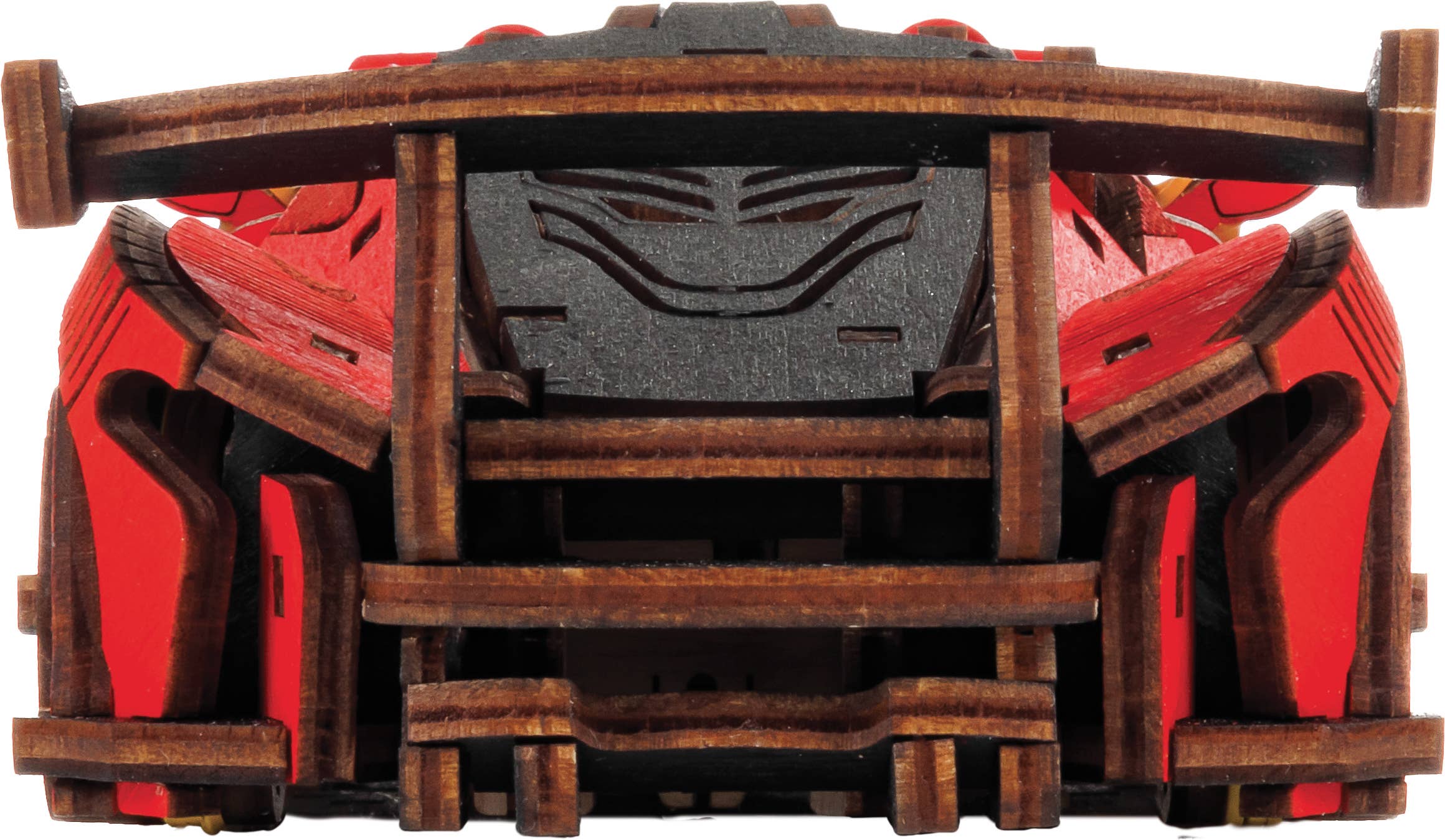 Graine Créative - Wholesale Wood Toy - Kids - 3D MODEL RED CAR EWA7