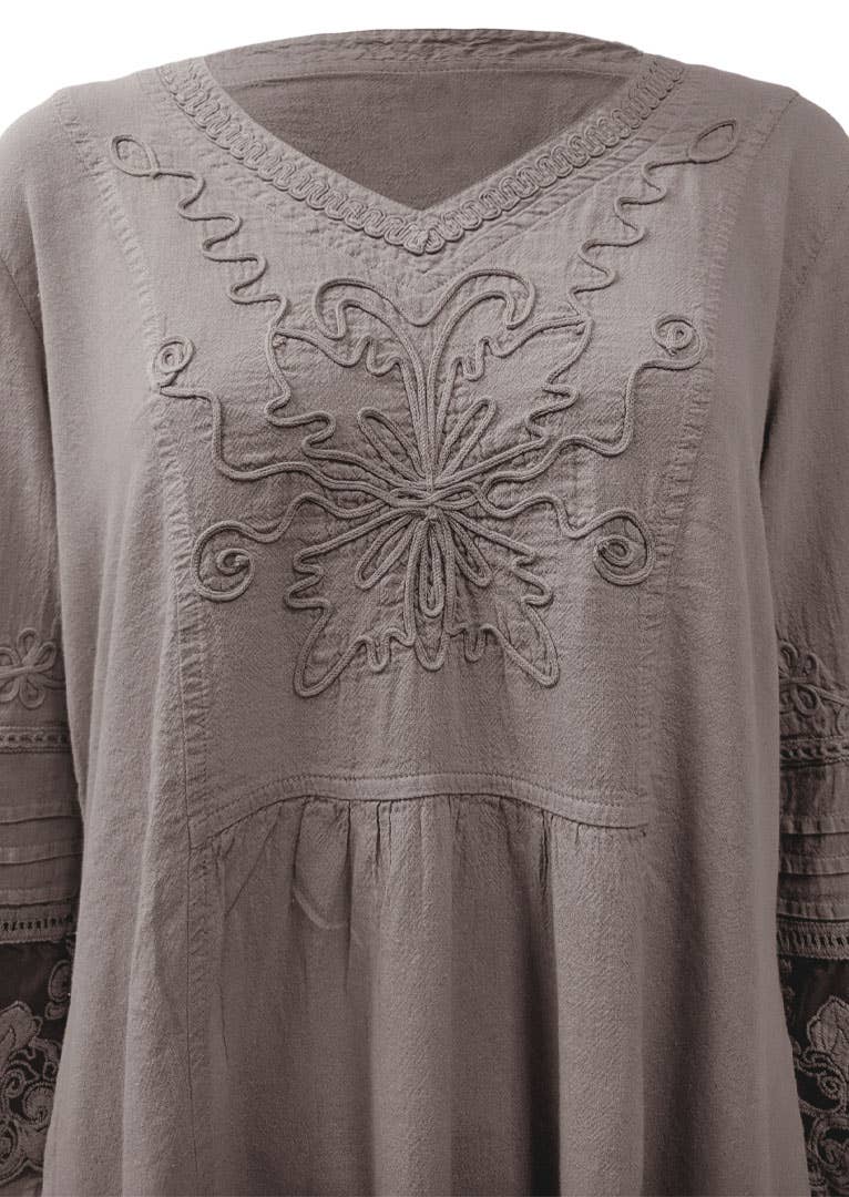 Gretty Zueger – Engroshandel Tunika - Dame – Kristell Bomuld Tunika2