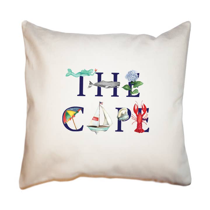 Das quadratische Kapkissen für den Großhandel von Tina Labadini Designs