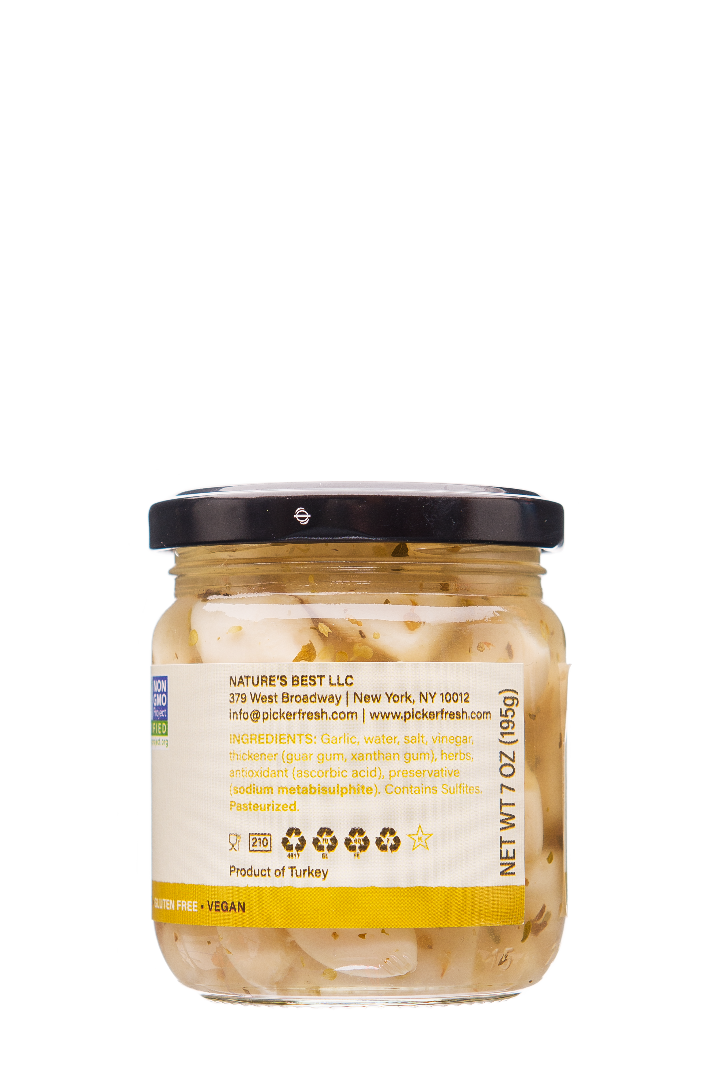 Pickerfresh - Wholesale Pickled Vegetables - Pickerfresh Pickled Garlic, 7oz2