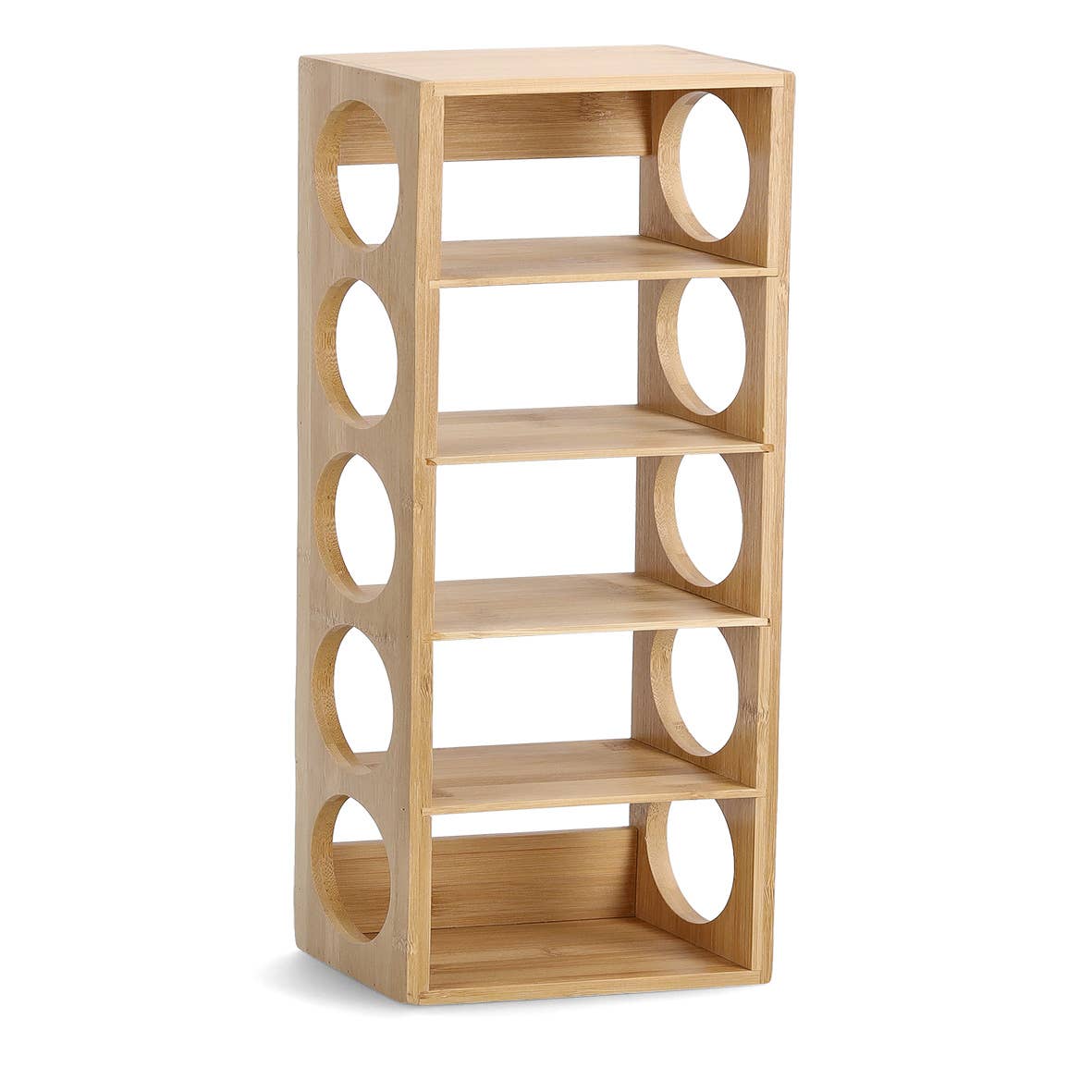 nature Wine Rack For 5 Bottles, Bamboo for wholesale on Faire1