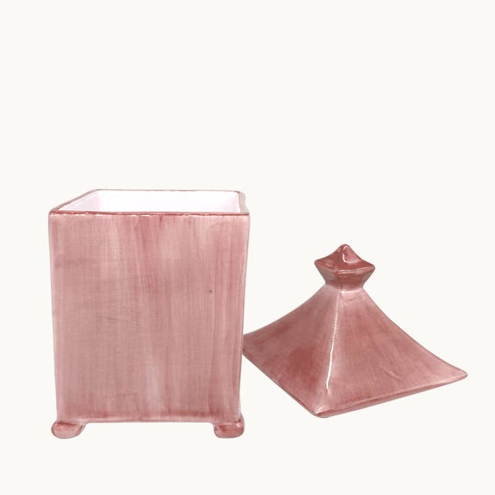 Duggan Society - Wholesale Decorative Box - Pagoda box pink1