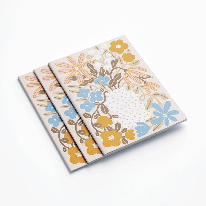 A6 notebook - Myosotis & Capucine for wholesale by Maison Joliette