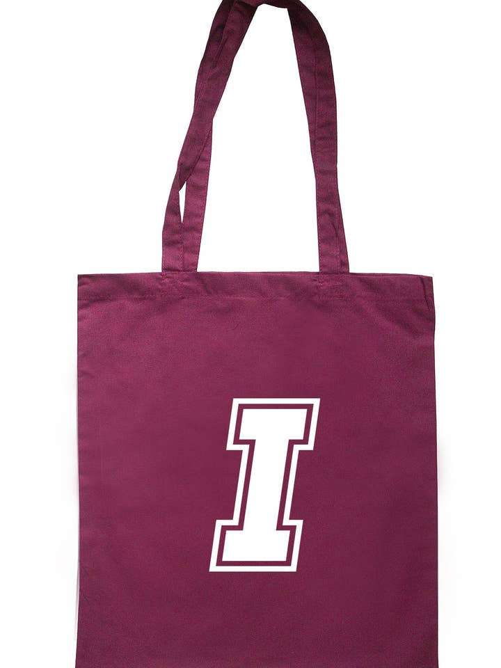 Bokstaven 'I' Initial Tote Bag TB0719 för wholesale av Illustrated Identity