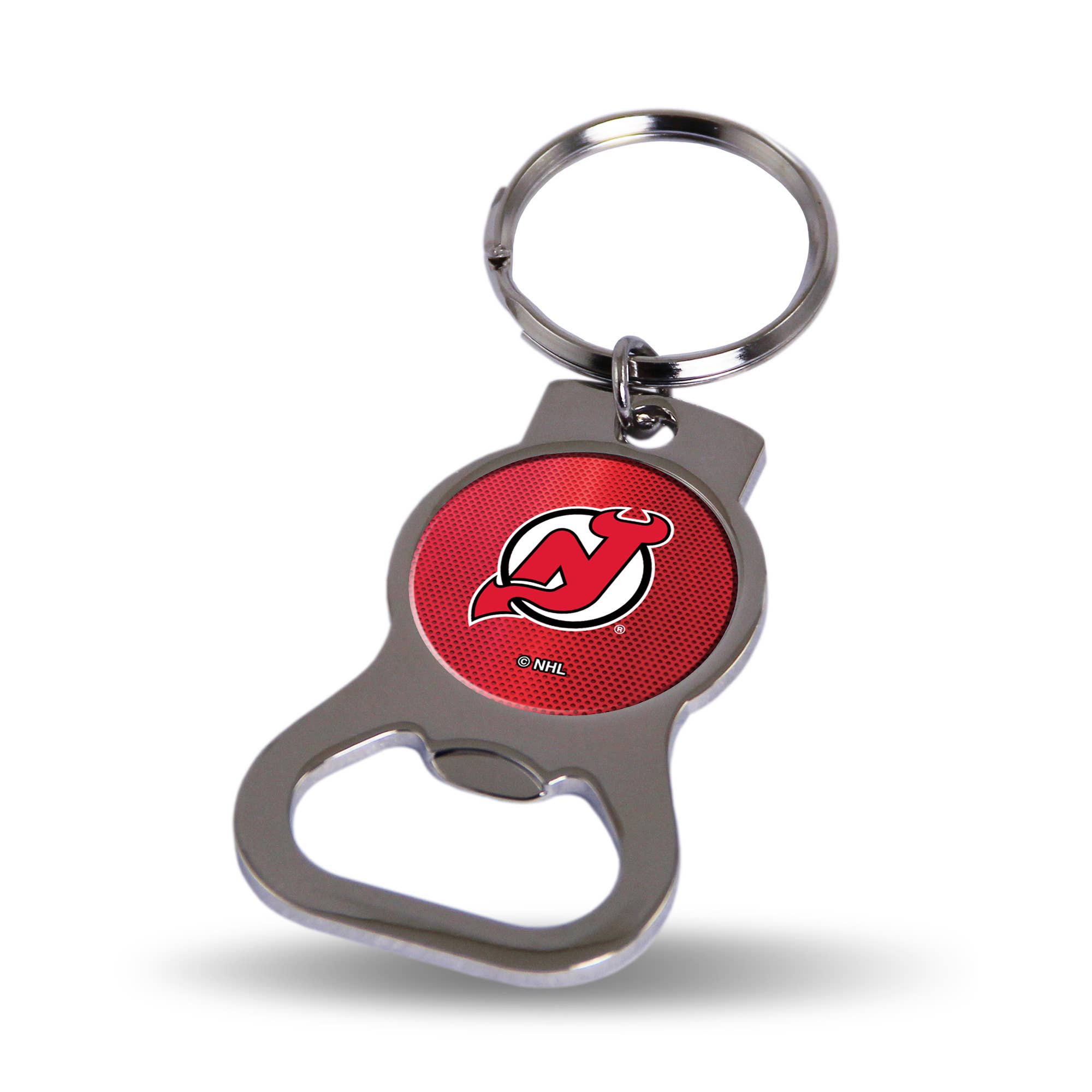 Rico Industries - Wholesale Keychain - Unisex - NHL Hockey New Jersey Devils  Bottle Opener Key Chain0