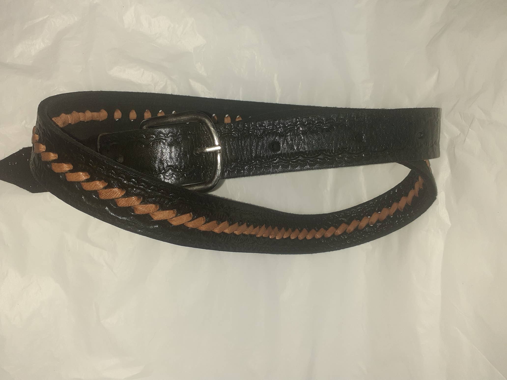 Hecho a mano - Vendita all'ingrosso Cintura - Donna - Cintura stretta con treccia combinata3