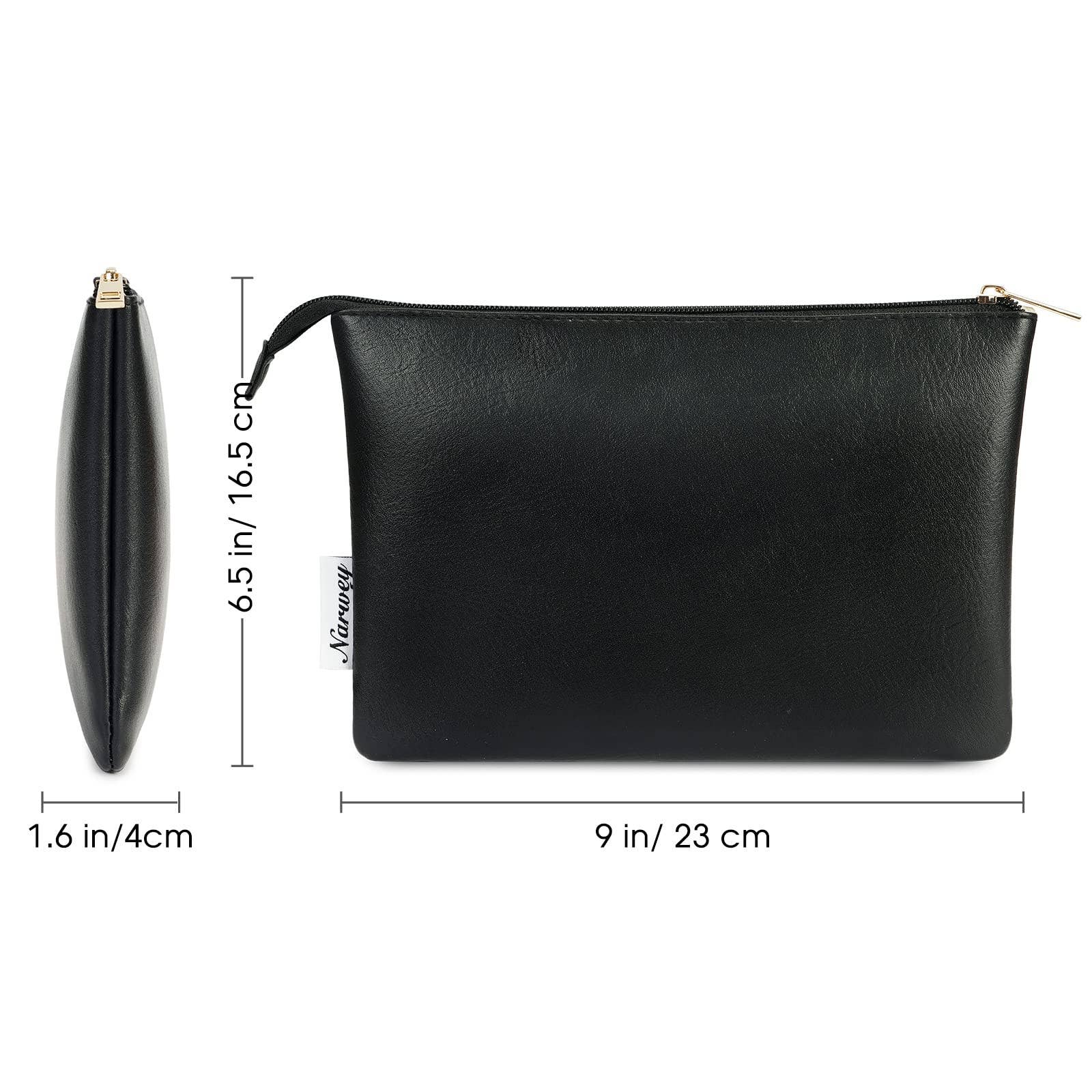 wandf - Wholesale Make-up/cosmetic bag - NW5808 Vegan Leather Travel Makeup Cosmetic Pouch1